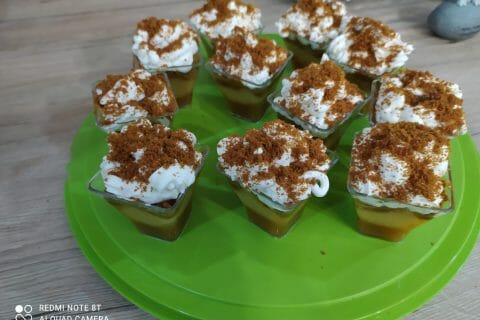 Cliquez pour zoomer ! Verrines pommes caramel et spéculoos Thermomix par slysly