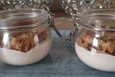 Cliquez pour zoomer ! Verrines mousse de jambon et pesto de tomates confites Thermomix par slysly