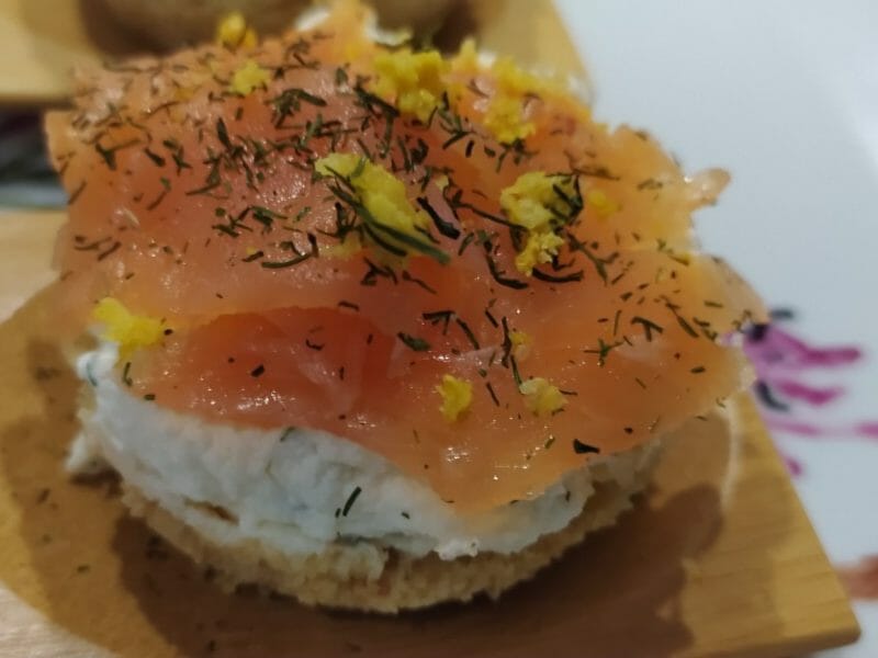 Cliquez pour zoomer ! Cheesecake au saumon sans cuisson Thermomix par slysly