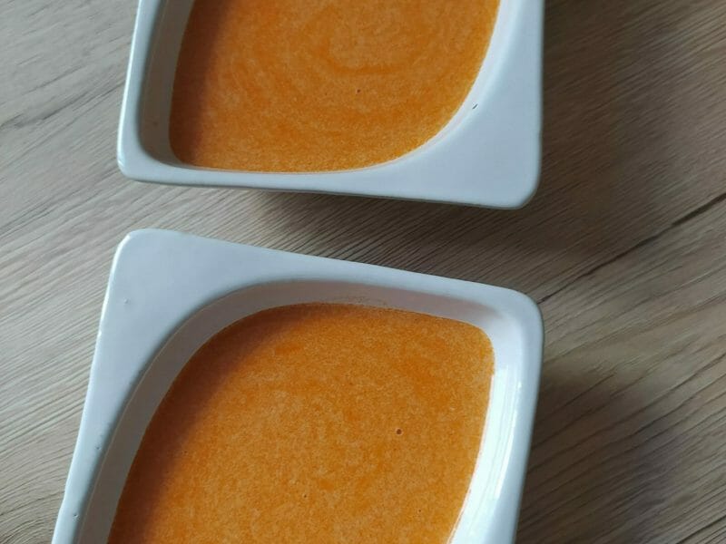 Bisque de crevettes au Thermomix Cookomix