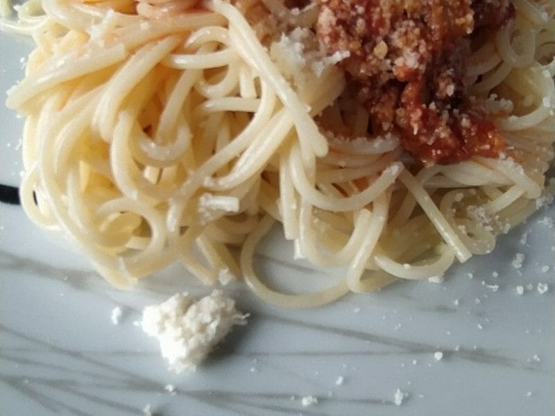 Cliquez pour zoomer ! Spaghettis bolognaise Thermomix par slysly