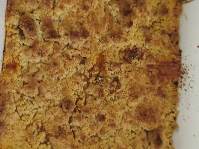 Cliquez pour zoomer ! Crumble aux légumes provençaux Thermomix par slysly