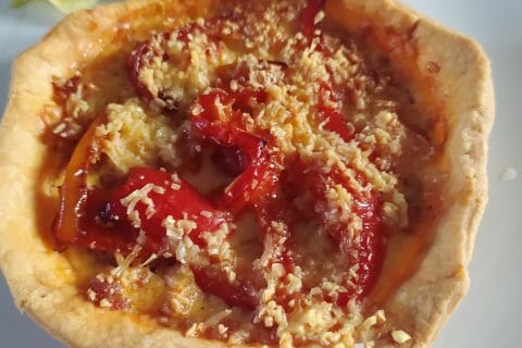 Cliquez pour zoomer ! Quiche poivrons et chorizo Thermomix par slysly