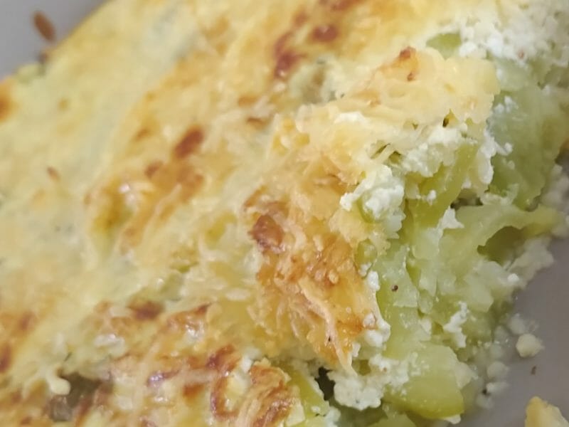 Cliquez pour zoomer ! Gratin de courgettes au chèvre Thermomix par slysly