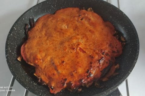 Cliquez pour zoomer ! Clafoutis aubergines et tomates Thermomix par slysly