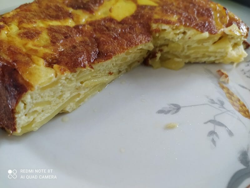 Tortilla de patatas au Thermomix Cookomix