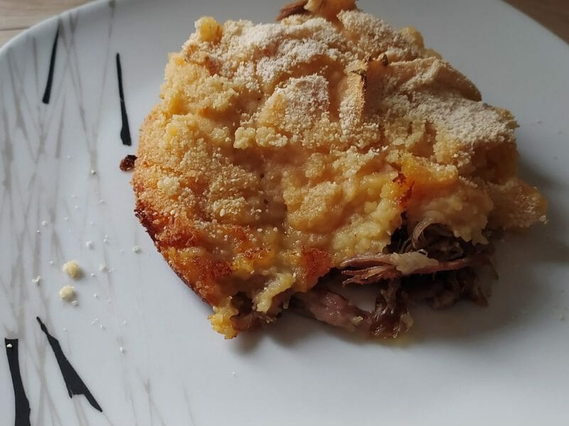 Cliquez pour zoomer ! Parmentier de canard aux cèpes Thermomix par slysly