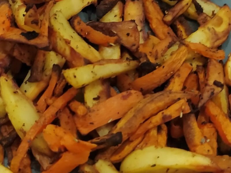 Cliquez pour zoomer ! Frites de légumes Thermomix par slysly