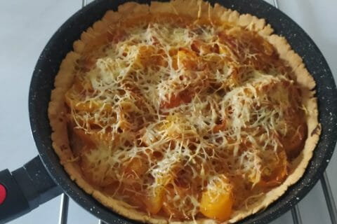 Cliquez pour zoomer ! Tarte tomates et jambon Thermomix par slysly