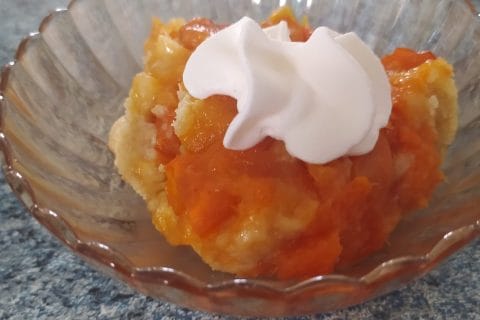 Cliquez pour zoomer ! Crumble aux abricots Thermomix par slysly