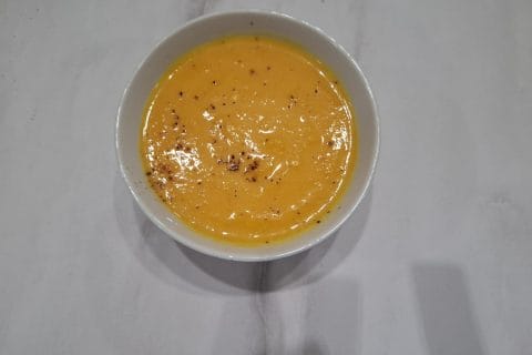 Cliquez pour zoomer ! Velouté de patates douces et carottes Thermomix par slysly