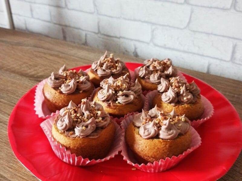Cliquez pour zoomer ! Cupcakes au nutella Thermomix par safsoufa