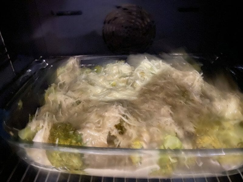 Cliquez pour zoomer ! Gratin de poulet et brocolis Thermomix par fannyethally