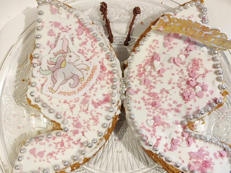 Cliquez pour zoomer ! Gâteau papillon Thermomix par cindy_320