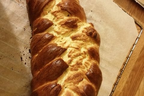 Cliquez pour zoomer ! Brioche tressée à la mie filante Thermomix par CarolineDC