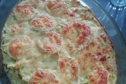 Cliquez pour zoomer ! Gratin de courgettes au chèvre Thermomix par liiyaa81