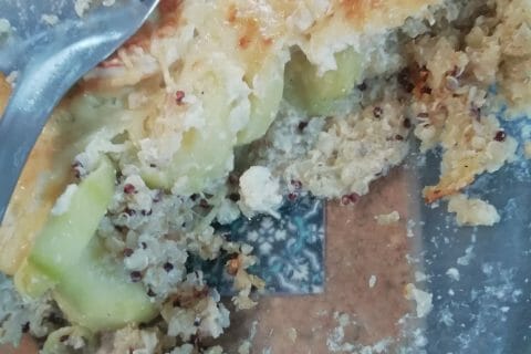 Cliquez pour zoomer ! Gratin de courgettes au chèvre Thermomix par liiyaa81