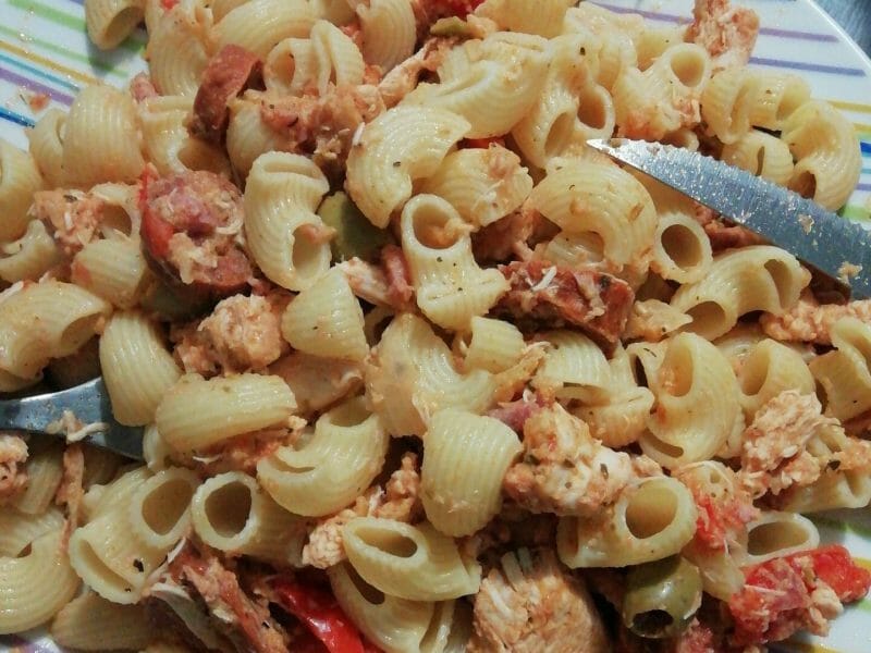 Cliquez pour zoomer ! Sauté de poulet au chorizo Thermomix par liiyaa81