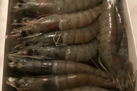 Cliquez pour zoomer ! Crevettes à l’ail Thermomix par cocodu92