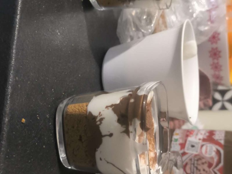 Cliquez pour zoomer ! Verrines spéculoos, nutella et fromage blanc Thermomix par lilye_34
