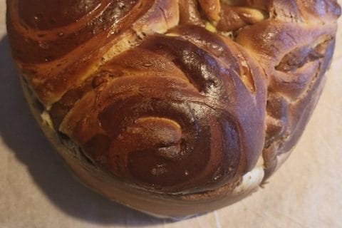 Cliquez pour zoomer ! Brioche marbrée Thermomix par zediabolik