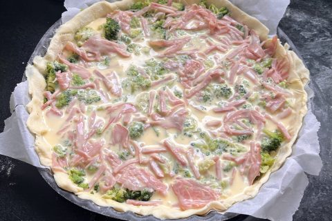 Cliquez pour zoomer ! Quiche au brocoli et jambon Thermomix par titite74