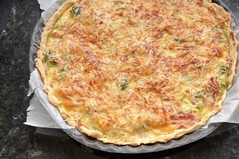 Cliquez pour zoomer ! Quiche au brocoli et jambon Thermomix par titite74