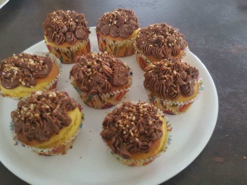 Cliquez pour zoomer ! Cupcakes au nutella Thermomix par christelle_329