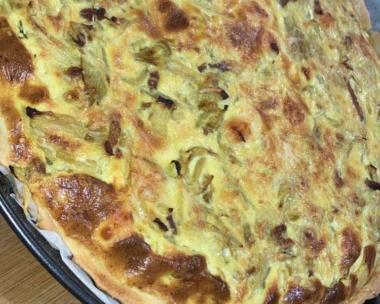 Cliquez pour zoomer ! Tarte fondante aux endives et au curry Thermomix par lolobea