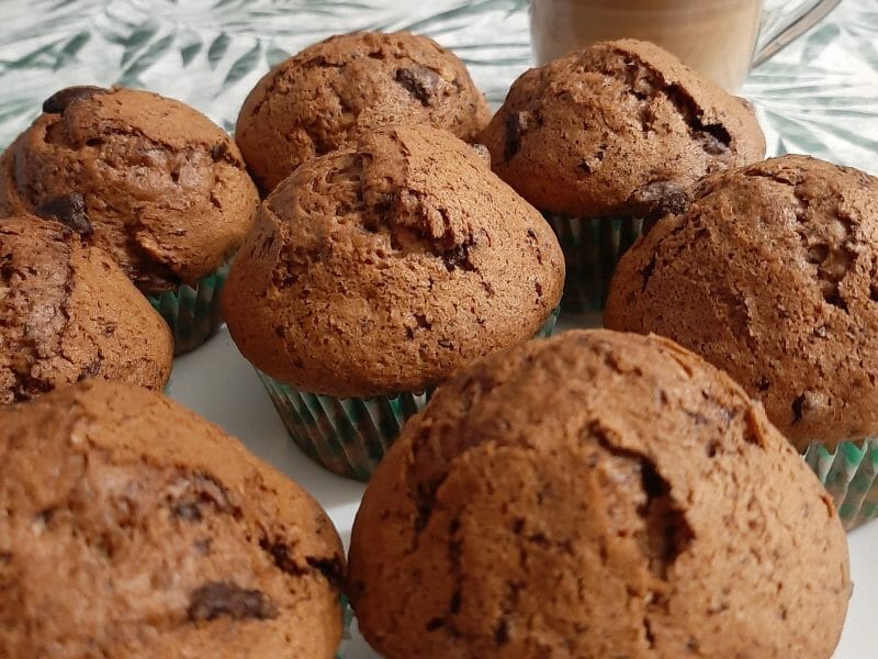 Cliquez pour zoomer ! Muffins aux pépites de chocolat Thermomix par Aswurtz