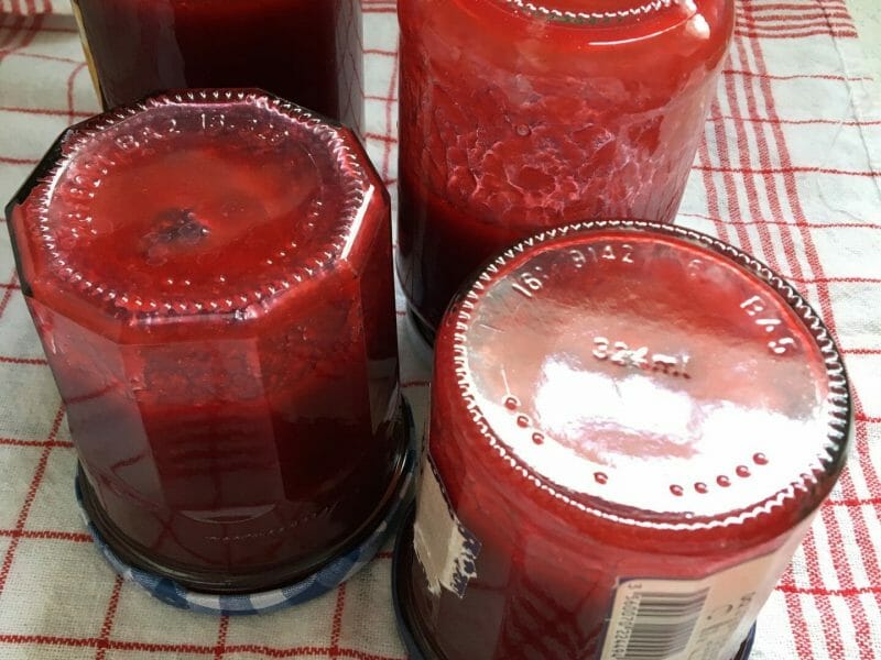 Cliquez pour zoomer ! Confiture de framboises Thermomix par namele