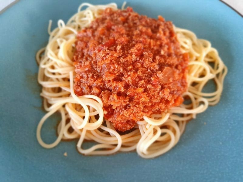 Cliquez pour zoomer ! Spaghettis bolognaise Thermomix par gwen-76