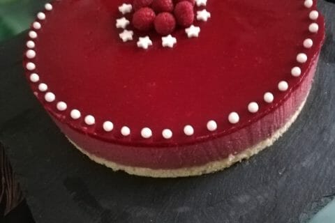 Cliquez pour zoomer ! Bavarois aux framboises Thermomix par alexaria