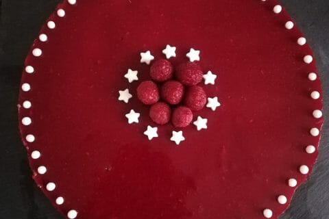 Cliquez pour zoomer ! Bavarois aux framboises Thermomix par alexaria