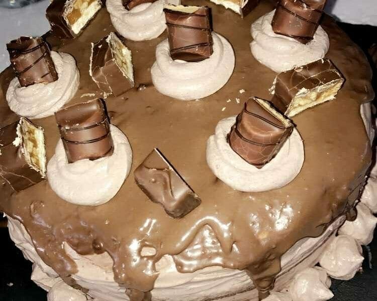 Cliquez pour zoomer ! Layer cake Kinder Bueno Thermomix par cindy_322