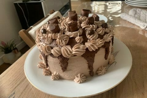 Cliquez pour zoomer ! Layer cake Kinder Bueno Thermomix par tentense44