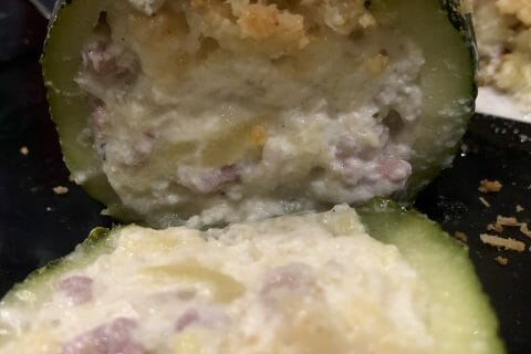 Cliquez pour zoomer ! Courgettes rondes farcies à la ricotta Thermomix par tentense44