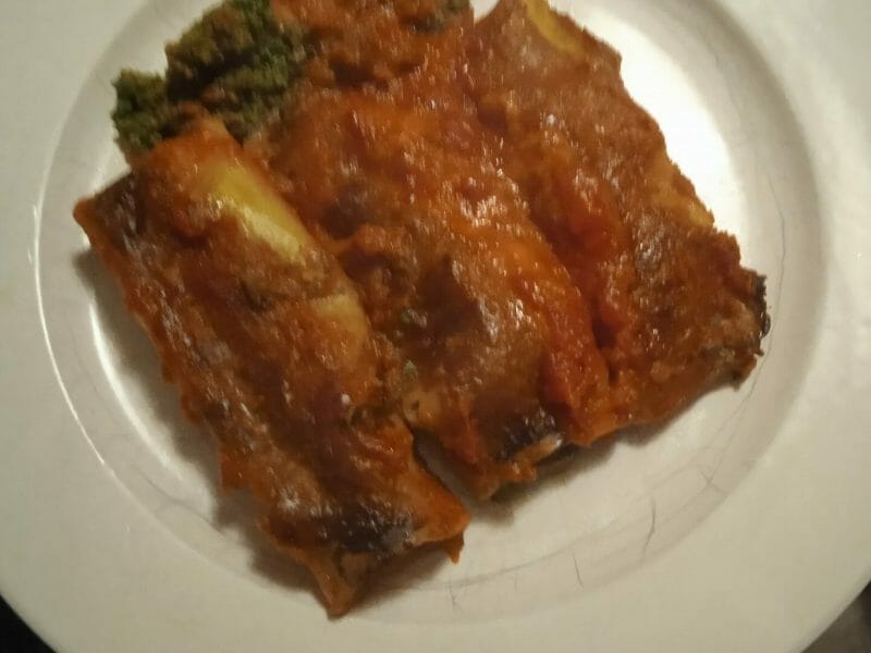 Cliquez pour zoomer ! Cannelloni ricotta et épinards Thermomix par Soso