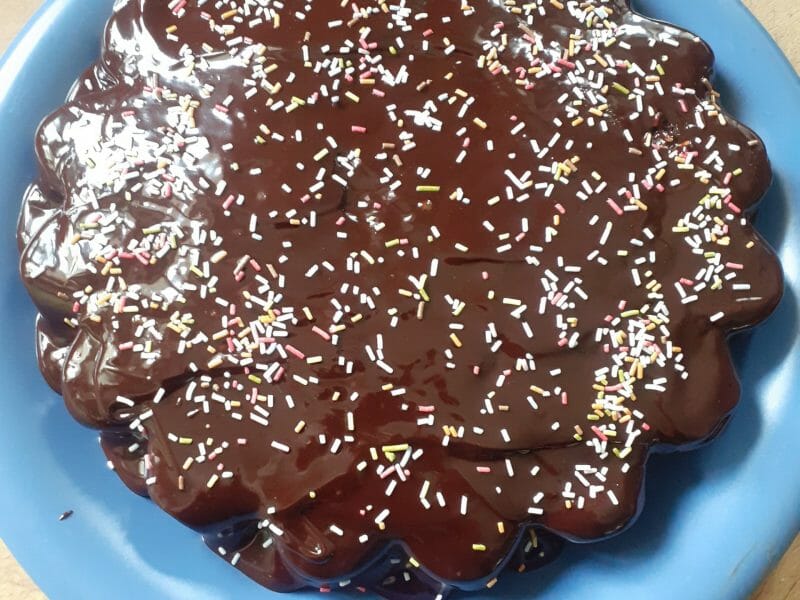 Cliquez pour zoomer ! Gâteau au chocolat végan Thermomix par sosso21