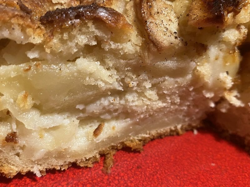 Cliquez pour zoomer ! Gâteau aux pommes et mascarpone Thermomix par Miminefer