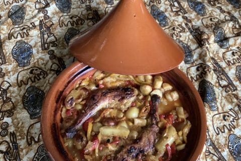 Cliquez pour zoomer ! Clafoutis aux poires et aux raisins secs Thermomix par Miminefer