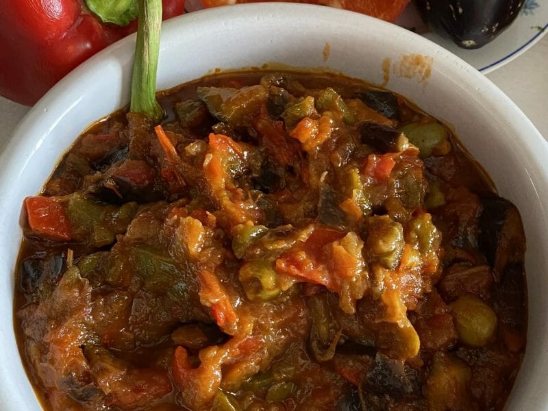 Cliquez pour zoomer ! Caponata sicilienne Thermomix par Miminefer