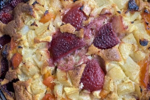 Cliquez pour zoomer ! Gâteau amandes et fruits rouges Thermomix par Miminefer