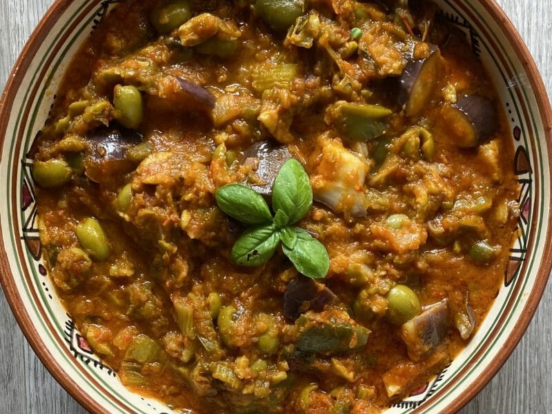 Cliquez pour zoomer ! Caponata sicilienne Thermomix par Miminefer