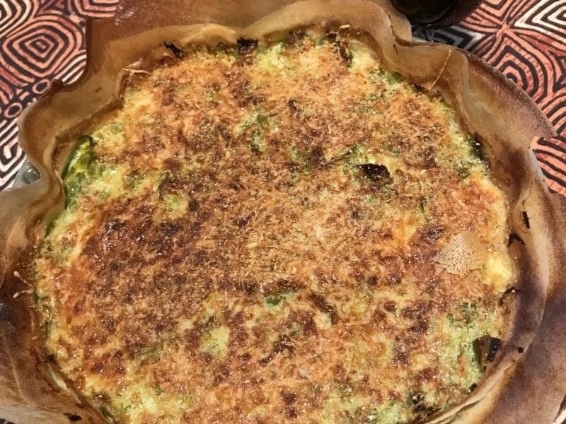 Cliquez pour zoomer ! Quiche Poireaux et Saumon Thermomix par Miminefer