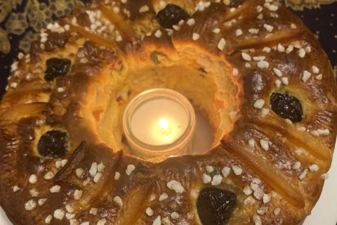 Cliquez pour zoomer ! Brioche mascarpone et fruits confits Thermomix par Miminefer