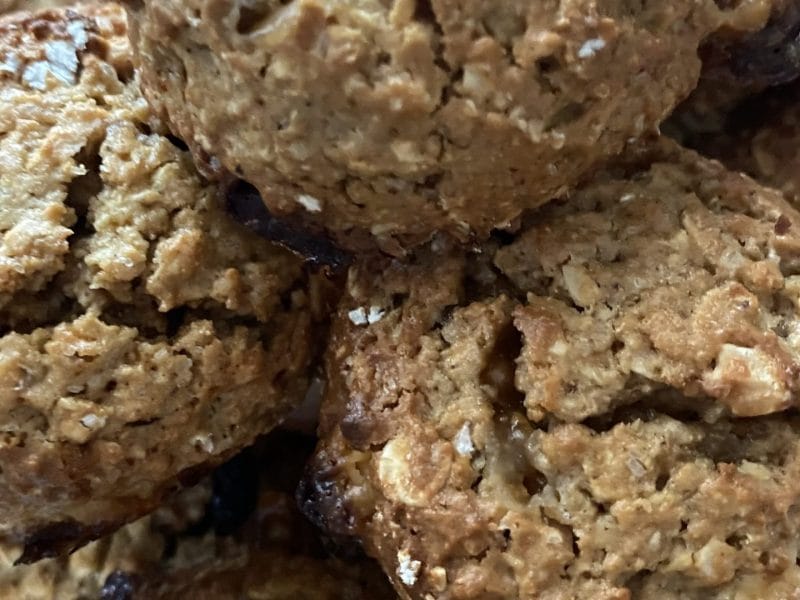 Cliquez pour zoomer ! Biscuits cacahuètes et flocons d’avoine Thermomix par Miminefer