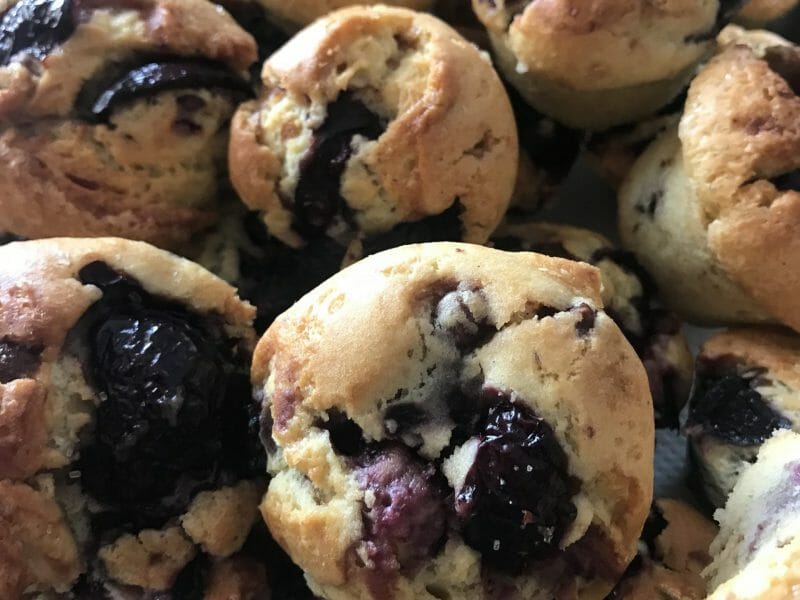 Cliquez pour zoomer ! Muffins aux cerises Thermomix par Miminefer