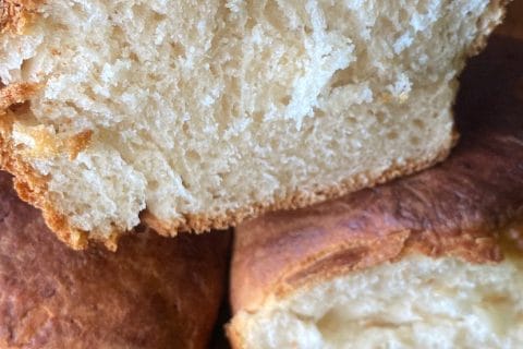 Cliquez pour zoomer ! Brioche tressée à la mie filante Thermomix par Miminefer