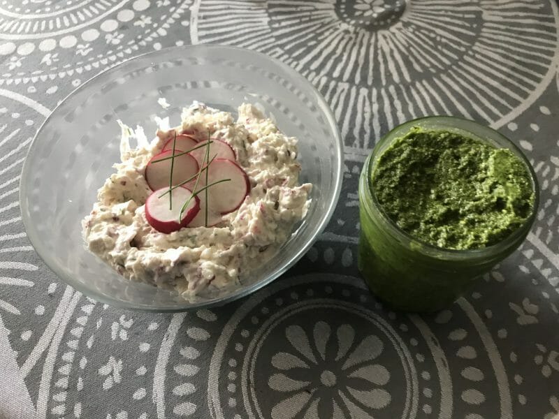 Cliquez pour zoomer ! Rillettes de radis roses au cheese cream Thermomix par Miminefer